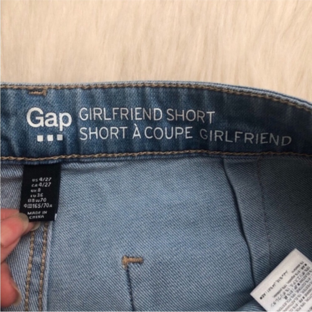GAP Denim Girlfriend Shorts - Picture 6 of 7